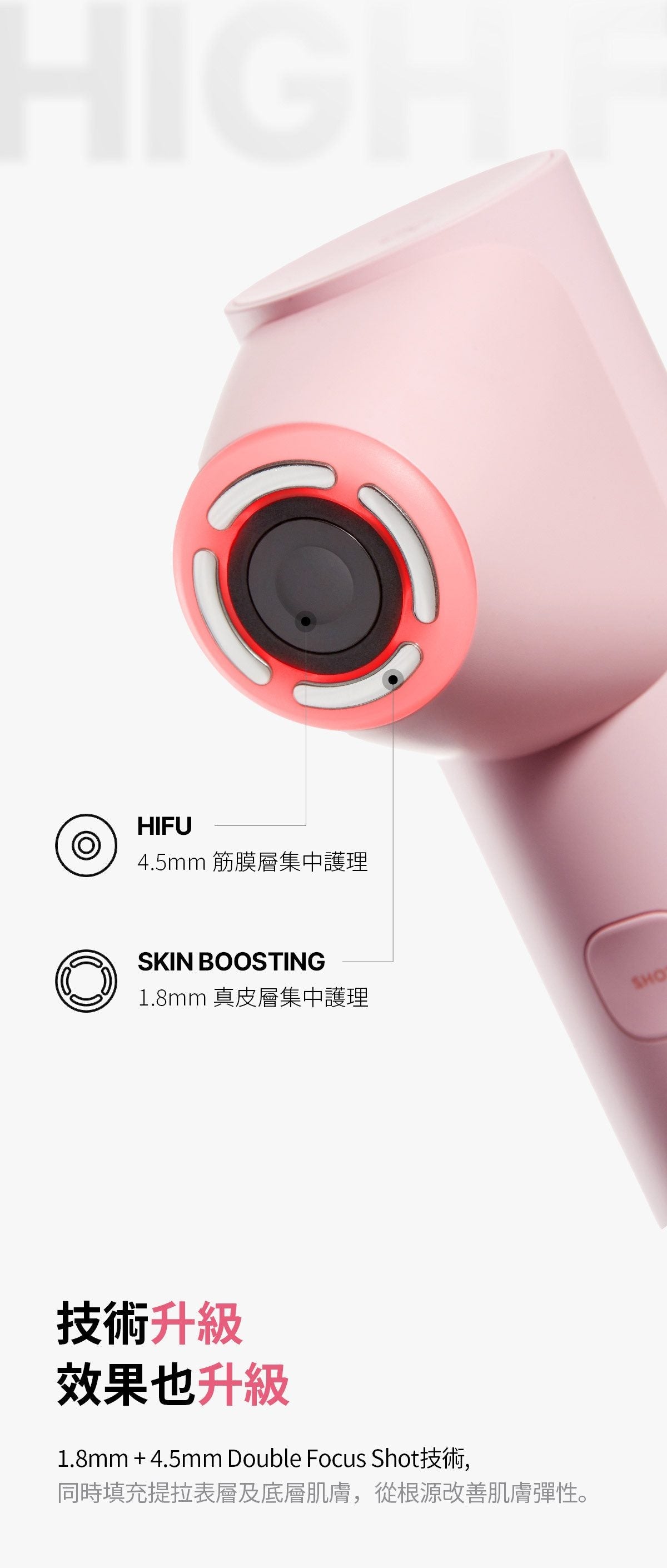 Medicube AGE-R High Focus Shot Plus - product details